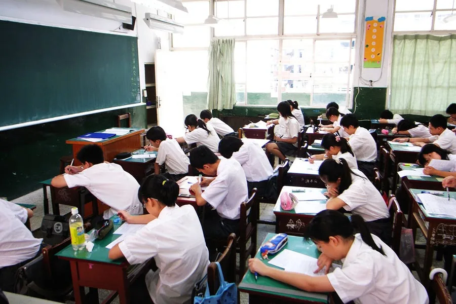 This is exactly what middle and high school were like — class after class, test after test