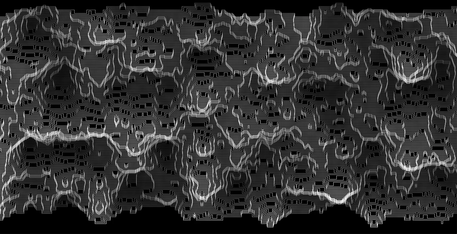 Perlin Noise terrain map