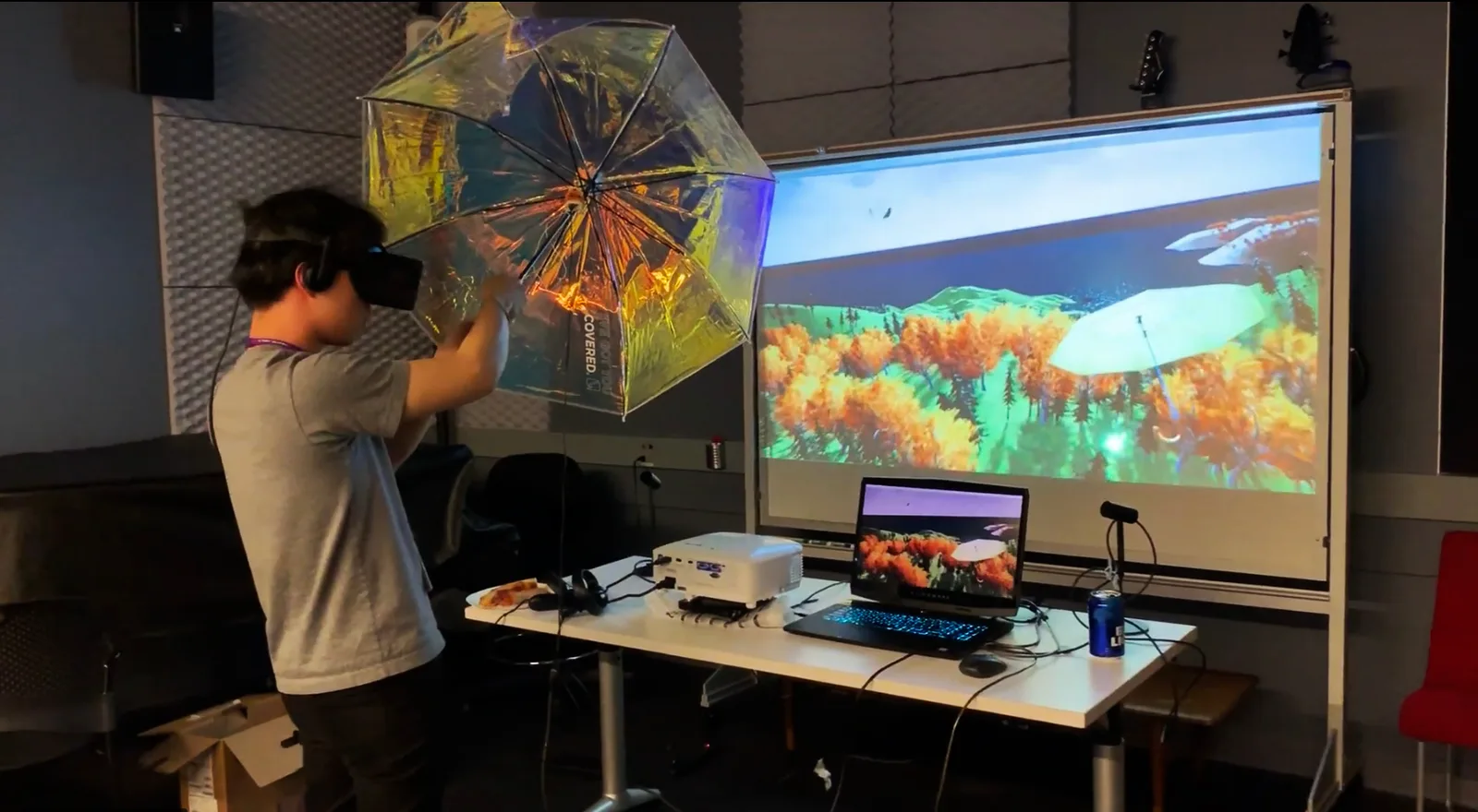 Floating in the sky - VR experience