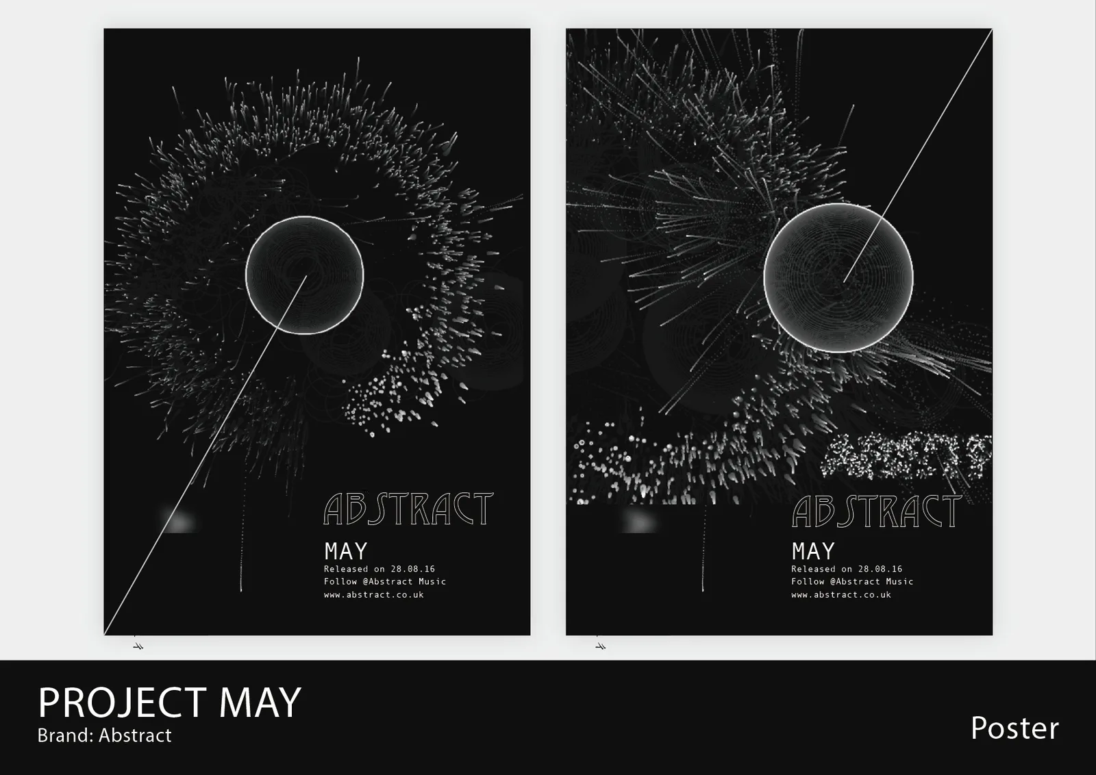 Computational Art Visual Identity for Abstract