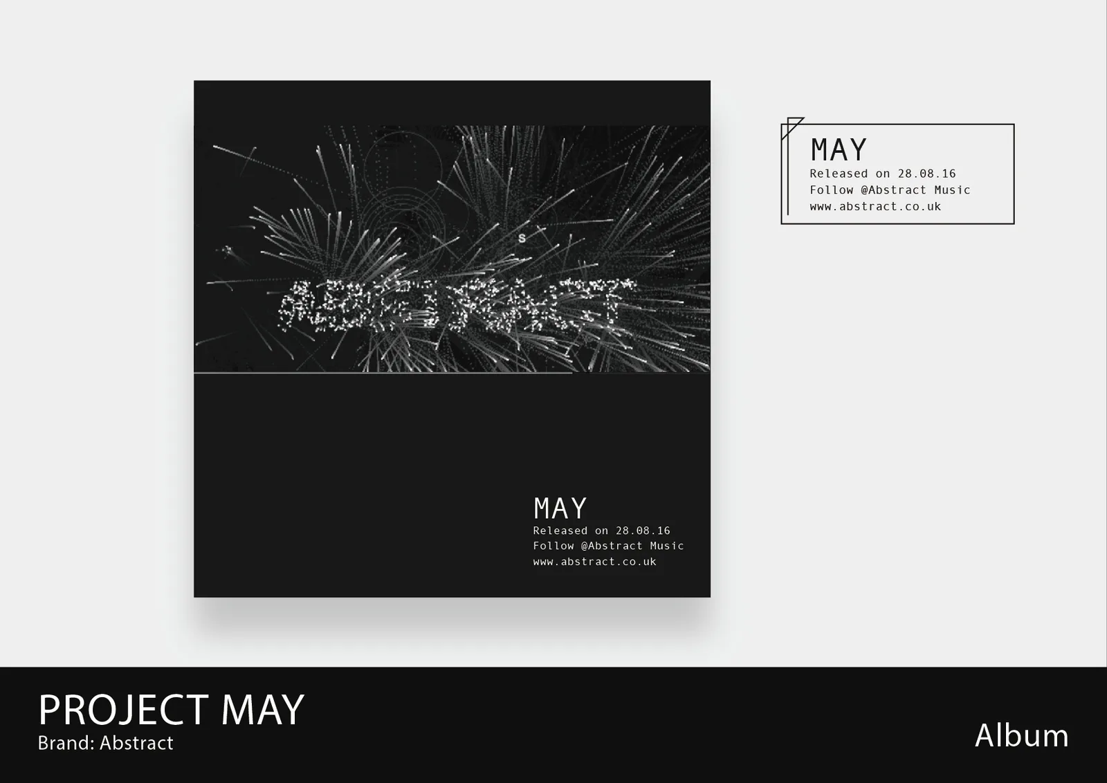Computational Art Visual Identity for Abstract