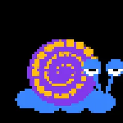 pixel snale