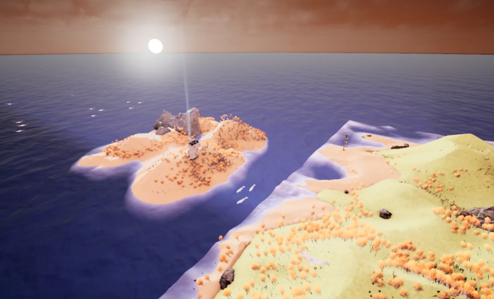 Floating in the sky - VR experience