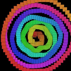 sin+noise spiral