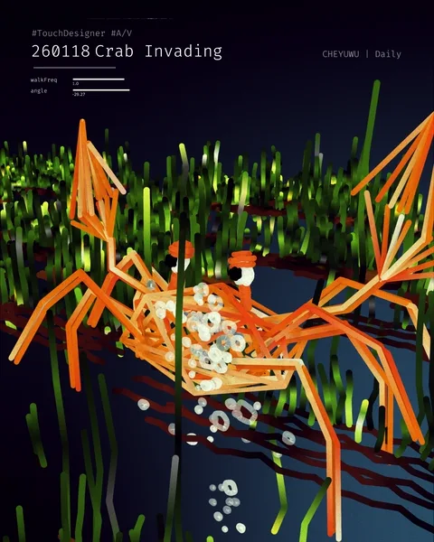 Crab Invading